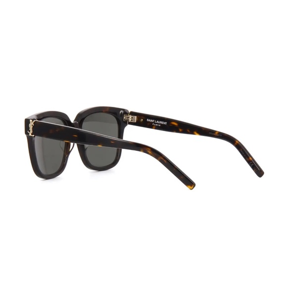 Saint Laurent SLM40 Havana/Smoke Unisex Sunglasses - Picture 6 of 9